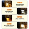 thumbnail image 3 of Luz LED recargable para acampar YZYOE Retro, 4 modos, resistente al agua, 3 of 4