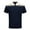 Navy, variant on Mens Casual Shirts Qiggri Summer Collar Button Short Sleeved Top Business Top Casual Short Sleeved Top Collar Top/Shirt Men's Shirts