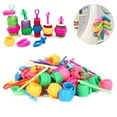 thumbnail image 2 of Fdit Fournitures de Couture, 90 Pcs Pinces en Silicone pour Bobine, Fournitures de Couture en Plastique, 2 of 10