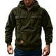 thumbnail image 1 of pstuiky manga larga para hombre, Suéter informal de moda para hombre, color liso, con capucha y manga larga top de hombre xxl, 1 of 7