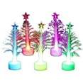 thumbnail image 3 of Coofit Christmas Tree Lamp LED 5PCS Decorative Fiber Optic Lamp Table Centerpiece Light, 3 of 10