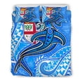 thumbnail image 3 of Juego de cama Fiyi - Tiburón azul Tatuaje polinesio, 3 of 6