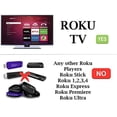 thumbnail image 1 of Control remoto de TV Elekpia Compatible con TCL/ONN/Element/Westinghouse/Haier/Hitachi/LG/Sanyo/JVC/Magnavox/RCA/Philips Roku Smart TVs, 1 of 3