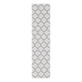 thumbnail image 3 of Unique Loom Decatur Collection Area Rug - Trellis (2' x 7' 10" Runner Ivory/Gray), 3 of 7