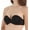 Black, variant on Women's Lily Of France 2111121 Gel Touch Strapless Bra (Barely Beige 34B)