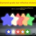 thumbnail image 2 of Pegatinas reflectantes para coche, pegatinas de estrellas que brillan en la oscuridad, pegatinas de advertencia para motocicletas y bicicletas eléctricas, pegatinas para la parte trasera del coche,, 2 of 5