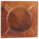 thumbnail image 5 of ColoMX Cenicero de cigarros Cenicero de madera de mesa Ceniceros de cigarrillos Contenedor de cenizas vintage, 5 of 7