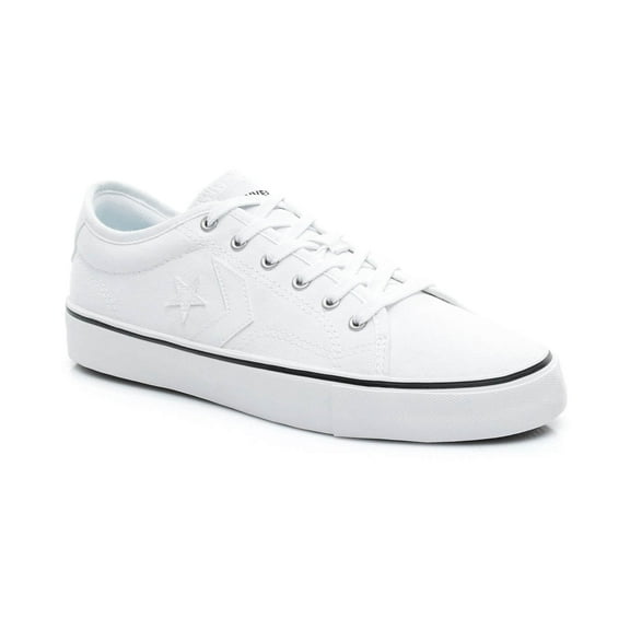 Converse Star Replay Star of the Show Unisex White Canvas Shoes 10.5/12