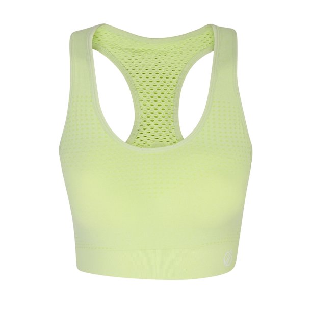 Dare 2B - Sujetador Deportivo Don't Sweat It II para Mujer (Verde Fuerte)