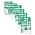 thumbnail image 5 of 6 Sheets Decorative Acrylic Crystal Stickers Handmade DIY 3D Diamond Stickers, 5 of 5