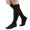 Black, variant on MD FootThera Compression Socks for Women & Men Medical Graduated Support 30-40mmHg Compression Stocking Knee High Length Sock