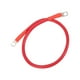thumbnail image 3 of Cable De Tierra De Alta Tenacidad, Cable De Tierra De 23,6 Pulgadas, 4 AWG, 25 Mm², 150 A, Elastómero De Resina + Cobre, Fuerte Tenacidad, Resistencia A Altas/bajas Temperaturas,, 3 of 8