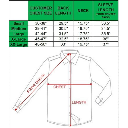 GBH - Men's Long Sleeve Stretch Cotton Dress Shirts - Walmart.com ...