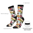thumbnail image 4 of Yiaed Collage of pretty dogs Print Great elasticity Crew Socks Sports socks for Men and Women, 4 of 6