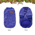 thumbnail image 3 of Ropa para perros, suéter para perros, suave, grueso, cálido, camisa para perros, suéter de invierno para cachorros, 3 of 5