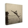 thumbnail image 4 of Stupell Industries Vintage Diving Girl Landscape Photography Gallery Wrapped Canvas Art Print Wall Art, 24 x 24, 4 of 8