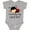 AC-Heather Grey, variant on Loved by My Great Aunt Boys or Girls Baby Bodysuit