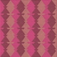 thumbnail image 1 of Ahgly Company Machine Washable Indoor Square Transitional Red Area Rugs, 7' Square, 1 of 7