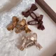 thumbnail image 2 of Pinzas para el cabello para bebé, nueva serie de Color de hoja de otoño e invierno, lazo de cinturón de algodón, Clips BB para niños, horquillas con flequillo, accesorio para el cabello lateral, 2 of 5