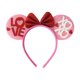 thumbnail image 1 of Diadema con purpurina roja y rosa en forma de corazón, accesorios brillantes y bonitos para el cabello, para cumpleaños, bodas, fiestas y disfraces., 1 of 8
