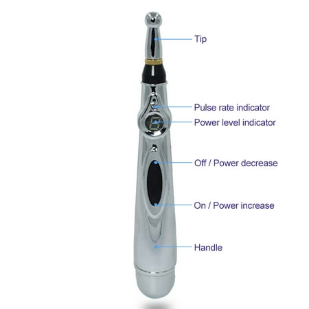 Handheld Electronic Acupuncture Pen Pain Massage Pen Acupuntura Body Head Leg Massage Tool