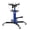 Blue, variant on Hydraulic Telescopic Powertrain Jack – 1322 lbs 2-Stage Adjustable, 33.8"-72.8" High Lift, 360° Swivel Wheels, Anti-Slip Rubber Pad, Foot Pedal, Heavy Duty Floor Jack for Garage & Workshop, Blue