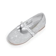 thumbnail image 1 of Zapatos DREAM PAIRS Serena Bailarinas Mary Jane para Niñas Pequeñas Plata, 1 of 8