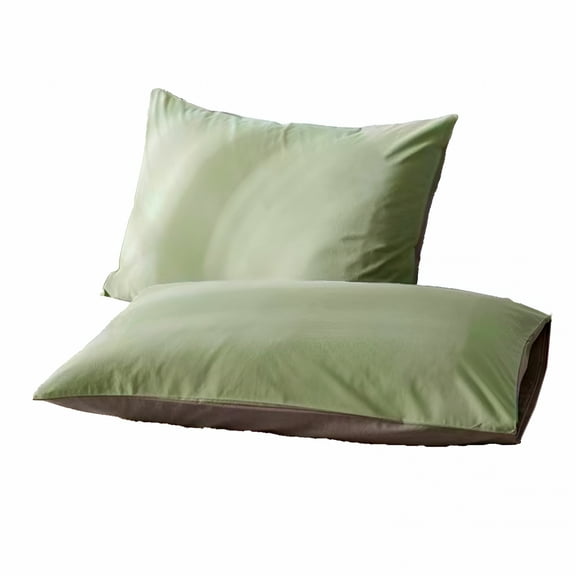 LAMIRO Luxury Goose Feathers Down Pillow Queen Size, Hotel Quality Fluffy Bed Pillow, Soft Pillow for Sleeping, Organic Cotton Cover(5.91X2.76X0.78", Pack of 2)