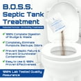 thumbnail image 3 of Bio-Safe One Septic Tank Treatment, Drain Clog Remover, Bacterial Enzyme Drain Cleaner, 24 Monthly Septic Treatment, 3 of 10