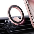 thumbnail image 1 of Soporte magnético para coche Lamicall 20 Super Magnets Air Vent, color rosa, 1 of 7