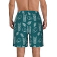 thumbnail image 3 of Naloa Tropical Pineapple Men's Beach Shorts, Surfing shorts, Swim trunks, Quick Dry Swim Trunks for Surfing Beach Fun - Medium, 3 of 9