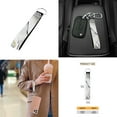 thumbnail image 4 of FOR U DESIGNS Horse Marble Print 10 Pcs Car Seat Cover Full Sets Washable Car Seat Protector + Steering Wheel Cover + Air Vent Storage Bag + Trash Can + Coaster + Wristlet Keychain, 4 of 7