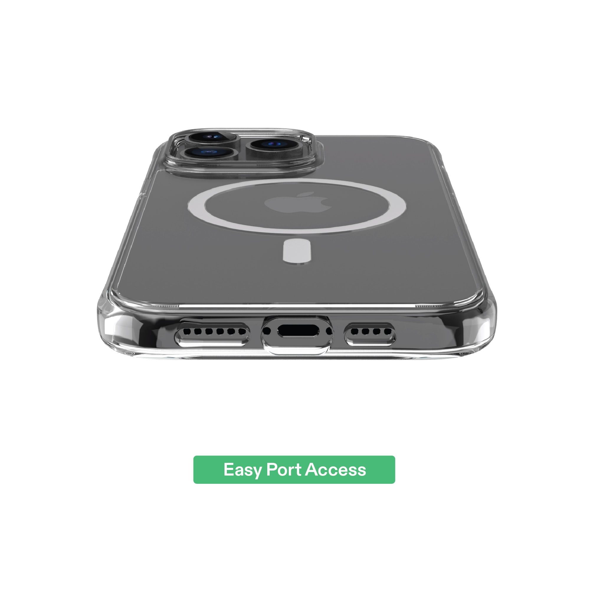 onn MagSafe Compatible Phone Case for iPhone 14 Pro Max - Clear