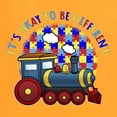 thumbnail image 5 of Wild Bobby Its Okay to Be Different | Train Autism Awareness Men Tee, 5 of 5