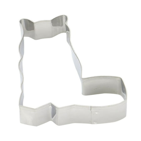 

Lizheee Cat Shaped Stainless Steel Sugarcraft Cake Cookies Baking Cutter Mould Kitchen Necessities