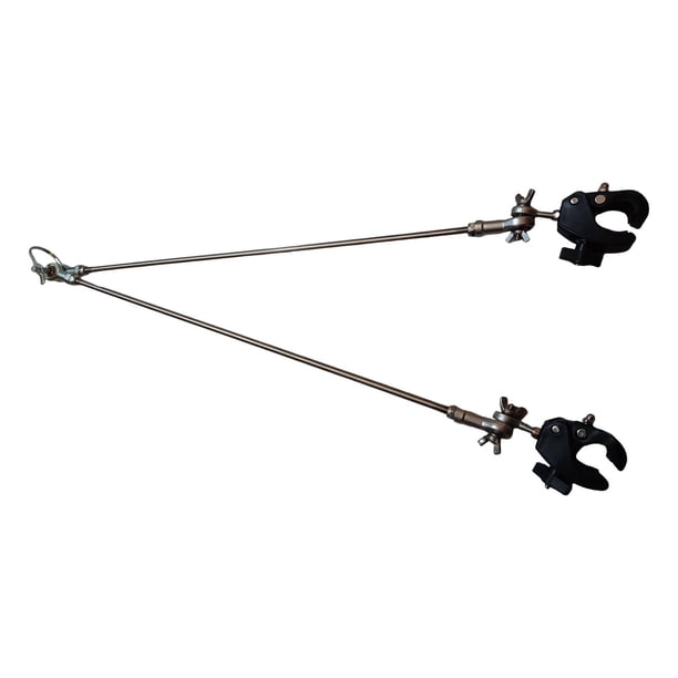 Conector de remolque de bicicleta para carrito de camping, práctico accesorio de barra de remolque de estabilidad. 60 centímetros