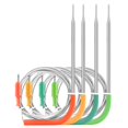 thumbnail image 1 of Kit de 4 sondas para termómetro de carne Inkbird IBBQ-4T con WiFi, 1 of 6