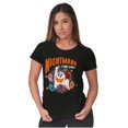 thumbnail image 4 of PACMAN Spooky Nightmare on Pac Street Women's T Shirt Ladies Tee Brisco Brands S, 4 of 5