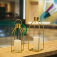 thumbnail image 2 of Farol Decor HPC Decor, moderna granja con velas temporizadas, 2 of 8