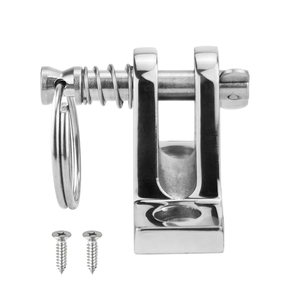 Bisagra de cubierta superior, pasador extraíble, accesorios de acero inoxidable 316, dispositivos de sombrilla, tornillos de equipo marino para barco, Kayak, yate, canoa Inevent TO001018-00