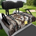 thumbnail image 4 of Uourmeti Wolf Golf Cart Seat Covers with Pockets, Easy to Clean Cushion Cover Fit for Club Car, 4 of 8