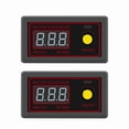 thumbnail image 1 of 2 Piezas Interruptores Control Velocidad Ventilador PWM, CC 9-60 V, 12 A, 500 W, Controlador Velocidad Atenuación del Motor, Frecuencia Ajustable 5 V, 12 V y 24 V., 1 of 1