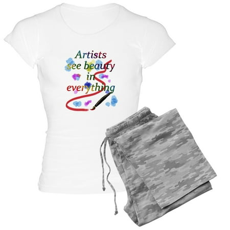 

CafePress - Artists See Beauty - Women s Light Pajamas