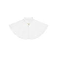 thumbnail image 5 of Miutii Kids Flower Girls Elegant Mock Collar Open Front Formal Shawl Wrap Birthday Party Princess White L, 5 of 8