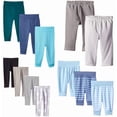 thumbnail image 4 of Hanes Ultimate Baby Flexy 17 Pcs Cool Weather Essentials Set Blue Stripe 18-24M, 4 of 5