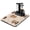 Buffalo, variant on Buffalo Print Coffee Maker Mat - Ultra Absorbent Non-Slip Counter Protector, Cow and Stars Country-Themed Design