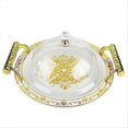 thumbnail image 1 of Fruit Dessert Tray with Handles Round Serving Tray for Countertop, 1 of 5