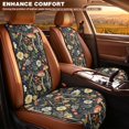 thumbnail image 3 of Xixirimido Mushroom Dragonfly Daisy Car Seat Covers 2 Piece Seat Protector, Soft Quilted Car Seat Cushion Covers, Universal Fit for Car SUV Truck, Front Seat Covers, Non-slip, Side Airbag Compatible, 3 of 7