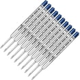 thumbnail image 2 of Imprinted Schmidt easyFLOW9000 Ballpoint Refill- Blue Ink, Medium Tip 1.0mm - Pack of 10, 2 of 6