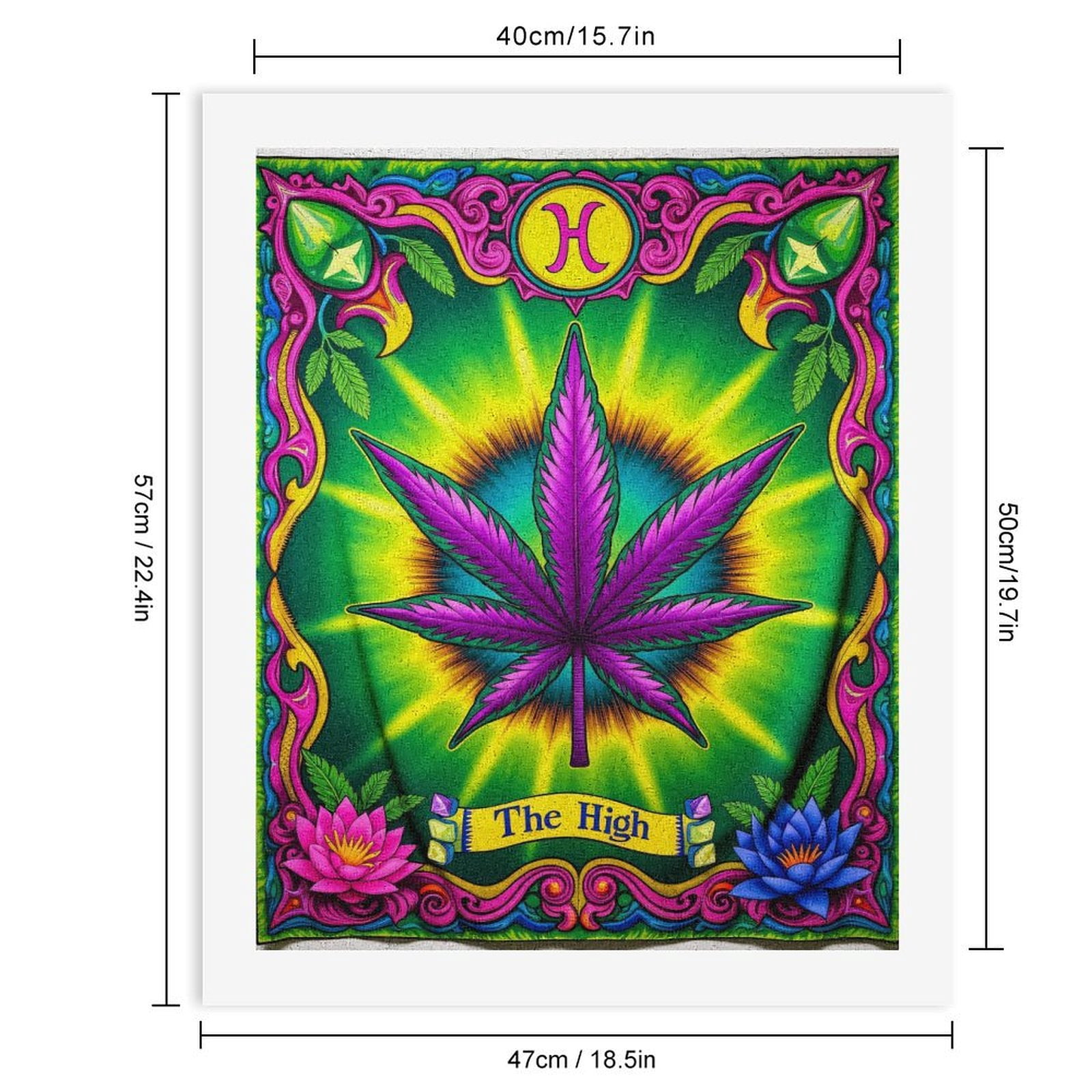 Paint by Numbers Kit for Adults, Vibrant Psychedelic Leaf Art Design Paint by Numbers, Easy Paint by Numbers Kit for Adults Beginner, DIY Adult Paint by Number Kits on Canvas, Home Decor